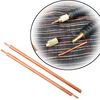 3 x 80mm Pieds De Soudage Aiguille Alumine Cuivre Matériel Soudage Par Point Broche Machine De Soudage Accessoires Soude