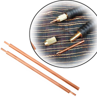 3 x 80mm Pieds De Soudage Aiguille Alumine Cuivre Matériel Soudage Par Point Broche Machine De Soudage Accessoires Soude