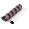 30 / 100cm Chaleur Transfert Vinyle sur Fer PU T-Shirt Vêtement Textile Presse Film Arc-en-ciel