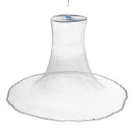 3, 0 m grand filet de pêche Nylon monofilament maille jet facile coulée coulée