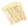30 Pcs 20 cm BBQ Bambou Brochettes En Bois Grill Bâtons Viande Nourriture Longues Brochettes Barbecue Grill Outils