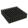 30 pcs 40 x 40 x 11 mm En Aluminium Radiateur Radiateur Radiateur De Refroidissement Pour Puce IC LED Transistor