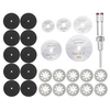 30 pcs Mini Lame De Scie Circulaire Ensemble Diamant Disques De Coupe Accessoires Doutil Rotatif pour Bois En Plast