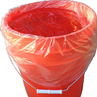 30 pièces 20L / 25L / 30L IBC Ton Barrel Liner Peinture Seau Doublure PE Sac Demballage Extra Épaisseur 0.12mm