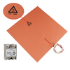 300 * 300 mm 110 V 300 W coussin en silicone coussin chauffant pour lit chauffant + kit de relais à semi-conducteurs SSR