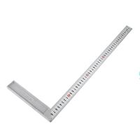 300 / 500mm règle à bois à angle droit outil de mesure de règle à angle carré de 90 degrés