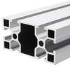 300-1000mm 4080 T Slot Extrusions en aluminium 40x80x2mm Profils en aluminium Extrusions Cadre pour meubles Travail du b