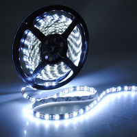 300 LED Super Bright 5050 SMD Bande flexible blanche étanche 5M 12V