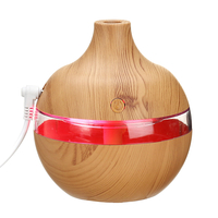 300 ml 7 couleurs veilleuses huile essentielle Diffuseur Aromatherapy Humidificateur à brume fraîche pour étude de burea