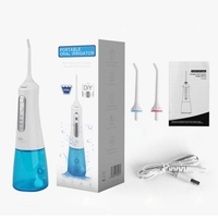 300 ml Portable Oral Irrigator IPX7 Nettoyant De Dent Électrique Imperméable À Leau Rechargeable USB Hydropulseur 4
