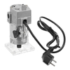 30000r/min 800W corps en aluminium électrique tondeuse à main 1/4 pouces filaire bois stratifié Palm routeur 6.35MM bois