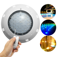 3000LM 30W 12V LED RGB lumière de piscine multi-couleur télécommande sous-marine lumière vive projecteur de piscine