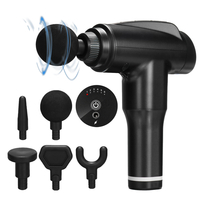 3000mAh Masseur à percussion à 6 vitesses Masseur électrique à tissus profonds 1200-4400r / min Masseur pour soulager la