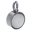 300KGx2 D94mm aimant néodyme Double face pêche métal mer trésor recherche aimant de récupération néodyme