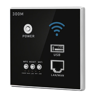 300M sans fil WIFI mur routeur intégré WiFi répéteur Extender prise de charge USB pour un usage domestique