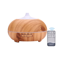 300ML Air Purifier Diffuseur Essentiel Aromathérapie LED Humidificateur Ultrasonique Timing