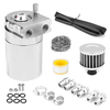 300ML Oil Catch Can Kit Universal Gas Recovery Pot Reservoir Tank Air Filter