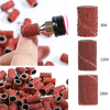 300pcs D7.7mm 80 120 180 ponçage Bande Kit de ponçage de papiers abrasifs pour tambour de machine