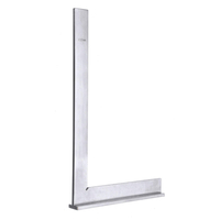 300x180mm acier inoxydable 90 degrés angle coin règle carrée large base jauge outils de mesure de travail du bois