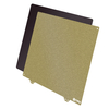 300x250mm Gold PEI Double Face Powder Texture Steel Plate ou Qidi X-Max Imprimante 3D