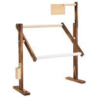 300x400mm Cross-stitch Cadre Bois Carbone Bureau En Bois Cadre Broderie Outil