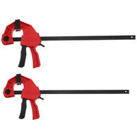 30/36 pouces Heavy Duty F Clamp WoodWorking Quick Grip Bar Plastique Grip Wood Clamp