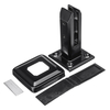 304 Verre Inoxydable Plancher Escaliers Balcon Piscine Verre Spigots Post Balustrade Garde-corps Pince