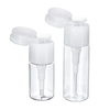 30/50ml Nail Art Maquillage Outil Remover Vide Pompe Distributeur Nettoyant Bouteille En Plastique Cosmétique Récipient