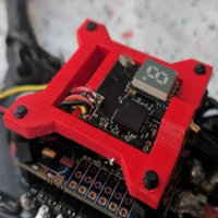 30.5X30.5mm URUAV Fixation du siège de montage Montage du récepteur de lémetteur FPV pour Eachine VTX03 + FrSky XSR