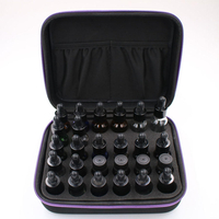 30/70 bouteilles de 15 ml dhuile essentielle transportant une boîte de sac de voyage portable