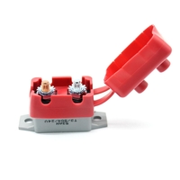 30A AMP 12V Disjoncteur et Couvercle Double Batterie Fusible Automatique Réinitialisation C0090