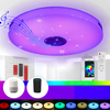 30cm 220V LED plafonnier RGB bluetooth musique dimmable lampe APP télécommande décoration maison