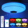 30cm 36W RGBW LED plafonnier avec télécommande,  haut-parleur bluetooth,  lampe de nuit de contrôle APP pour chambre à cou