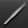 30cm acier inoxydable en argent tongs pinces droites outil
