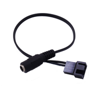 30cm DC5521 à 4Pin CPU Ventilateur de refroidissement Câble dalimentation Adaptateur Câble de rallonge pour câble p