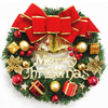 30cm noël guirlande arrangement ornement guirlande décor guirlande noeud cloche pour 2020 noël nouvel an festival décora