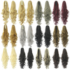 30 couleurs queue de cheval extension de cheveux haute température pince de capture de fibre longue queue de cheval droi