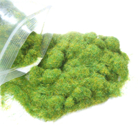 30g 2mm Simulation Woodland Scenics Static Grass Flock Scatter Scenery Grass Decorations