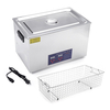 30L 600W nettoyeur à ultrasons minuterie numérique en acier inoxydable bijoux de bain lunettes montre Machine de nettoya