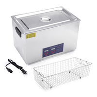 30L 600W nettoyeur à ultrasons minuterie numérique en acier inoxydable bijoux de bain lunettes montre Machine de nettoya