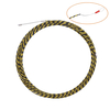 30M 6.5mm spirale câble extracteur conduit serpent câble Rodder poisson bande fil Guide