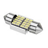 30mm Festoon 3014 Puce LED Dome Lumières Carte Intérieur Ampoule De Lecture 12V 2.3W 6000-6500K Blanc