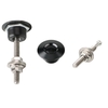 30MM Universal Car Mini Engine Hood Lock Modified Button Silver / Black