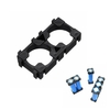 30pcs 2 Series 18650 Lithium Batterie Support Fixe Combinaison Fixe Avec Ba onnette