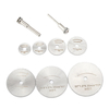 30pcs 22-60mm HSS Lame de scie circulaire pour outils rotatifs en métal et Dremel