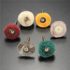 30pcs 3.175mm roue de polissage tampon de polissage brosses Dremel accessoires pour outil rotatif