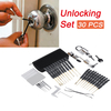 30pcs déverrouiller choix de médiators outil clé de cadenas pratique extracteur clé