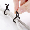 30PCS Small Size Cable Organizer Tie-line Gestion Protetor Wire Bobbin Winder Couleur aléatoire