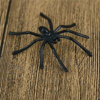 30pcs/packhalloweenaraignéesdécoratives petite en plastique faux araignée blague jouets Pr