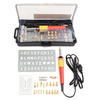 30w 110v bois conseils set pyrogravure brûlant de stylo art artisanat outils kit numéro de 39 caractères alphabet